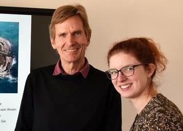 Image: Prof. Dr. Jürgen Bolten and Mathilde Berhault